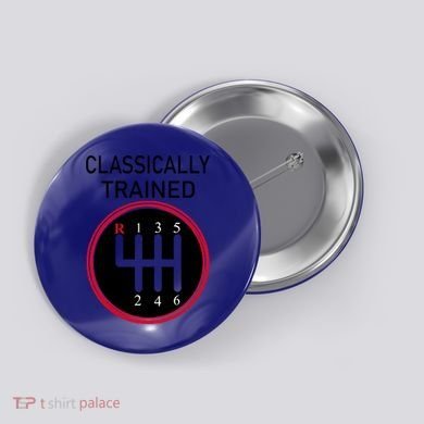 Racing Three Pedals Classically Trained Ual Transmission Gift Button