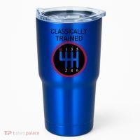 Racing Three Pedals Classically Trained Ual Transmission Gift Tumbler thumb 0