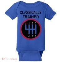 Racing Three Pedals Classically Trained Ual Transmission Gift Baby Bodysuit thumb 0