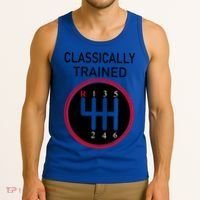 Racing Three Pedals Classically Trained Ual Transmission Gift Tank Top thumb 3