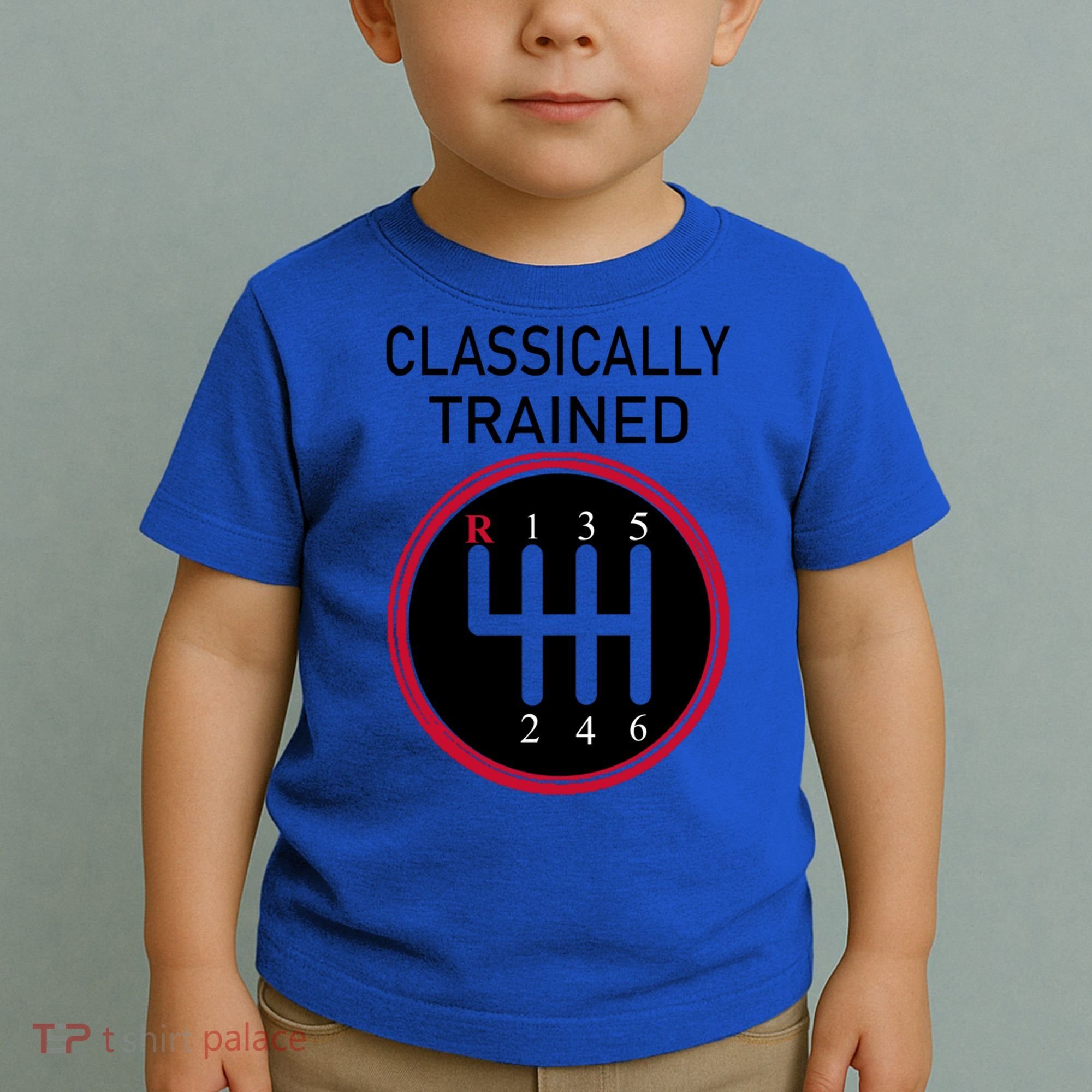 Racing Three Pedals Classically Trained Ual Transmission Gift Toddler T-Shirt