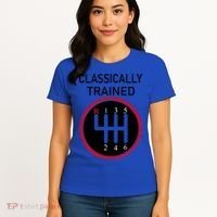 Racing Three Pedals Classically Trained Ual Transmission Gift Women's T-Shirt thumb 4