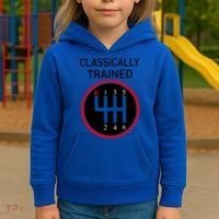 Racing Three Pedals Classically Trained Ual Transmission Gift Kids Hoodie thumb 3