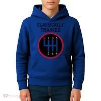 Racing Three Pedals Classically Trained Ual Transmission Gift Kids Hoodie thumb 4