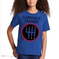 Racing Three Pedals Classically Trained Ual Transmission Gift Kids T-Shirt thumb 2