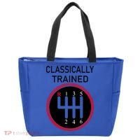Racing Three Pedals Classically Trained Ual Transmission Gift Tote Bag thumb 0