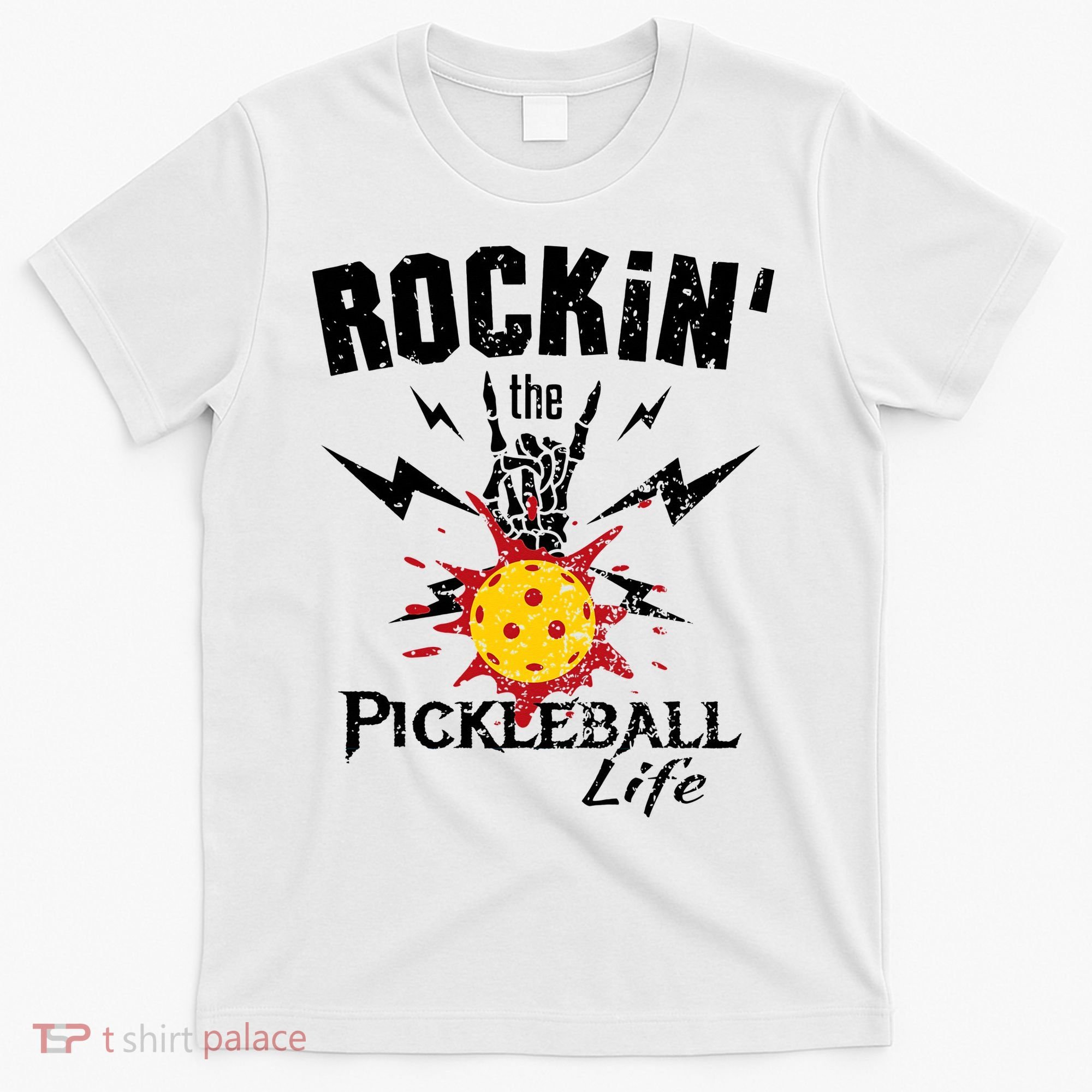 Rockin' the Pickleball Life Vintage T-Shirt