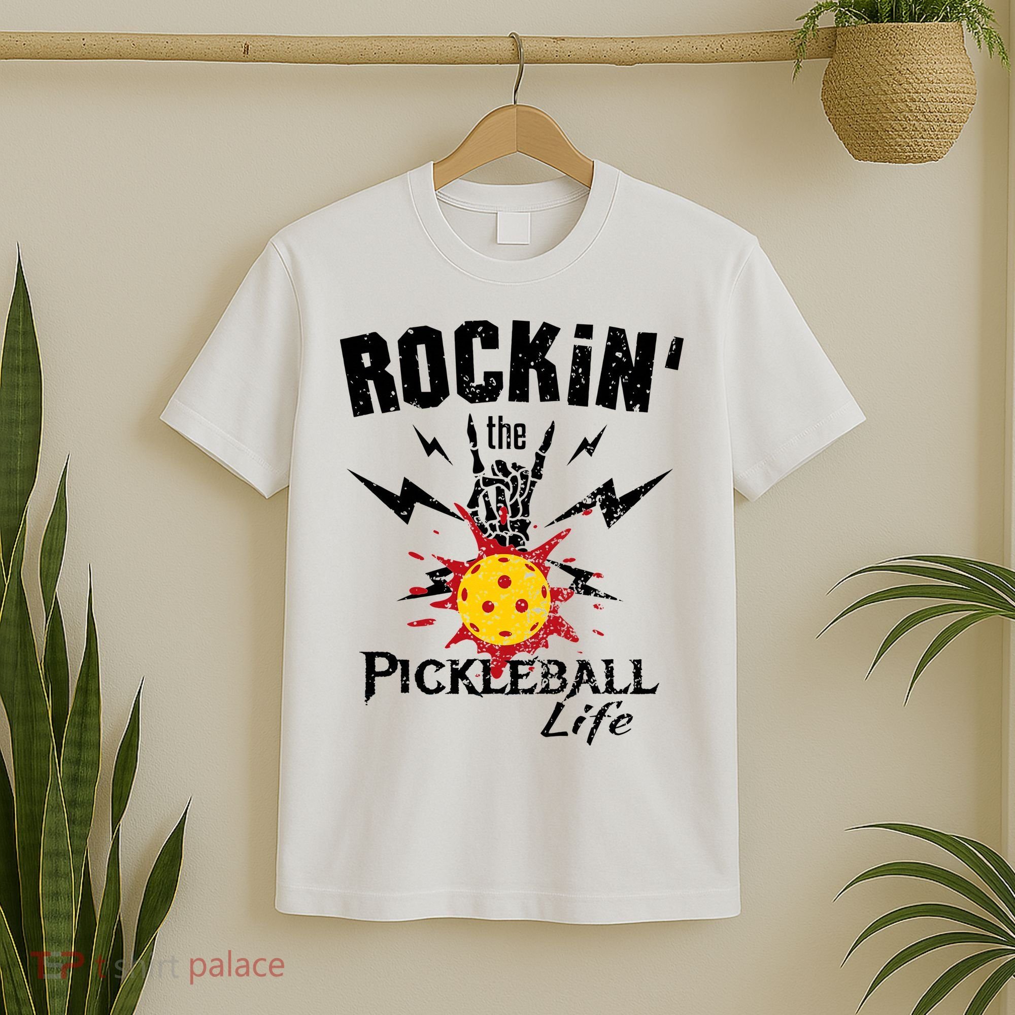 Rockin' the Pickleball Life Vintage T-Shirt