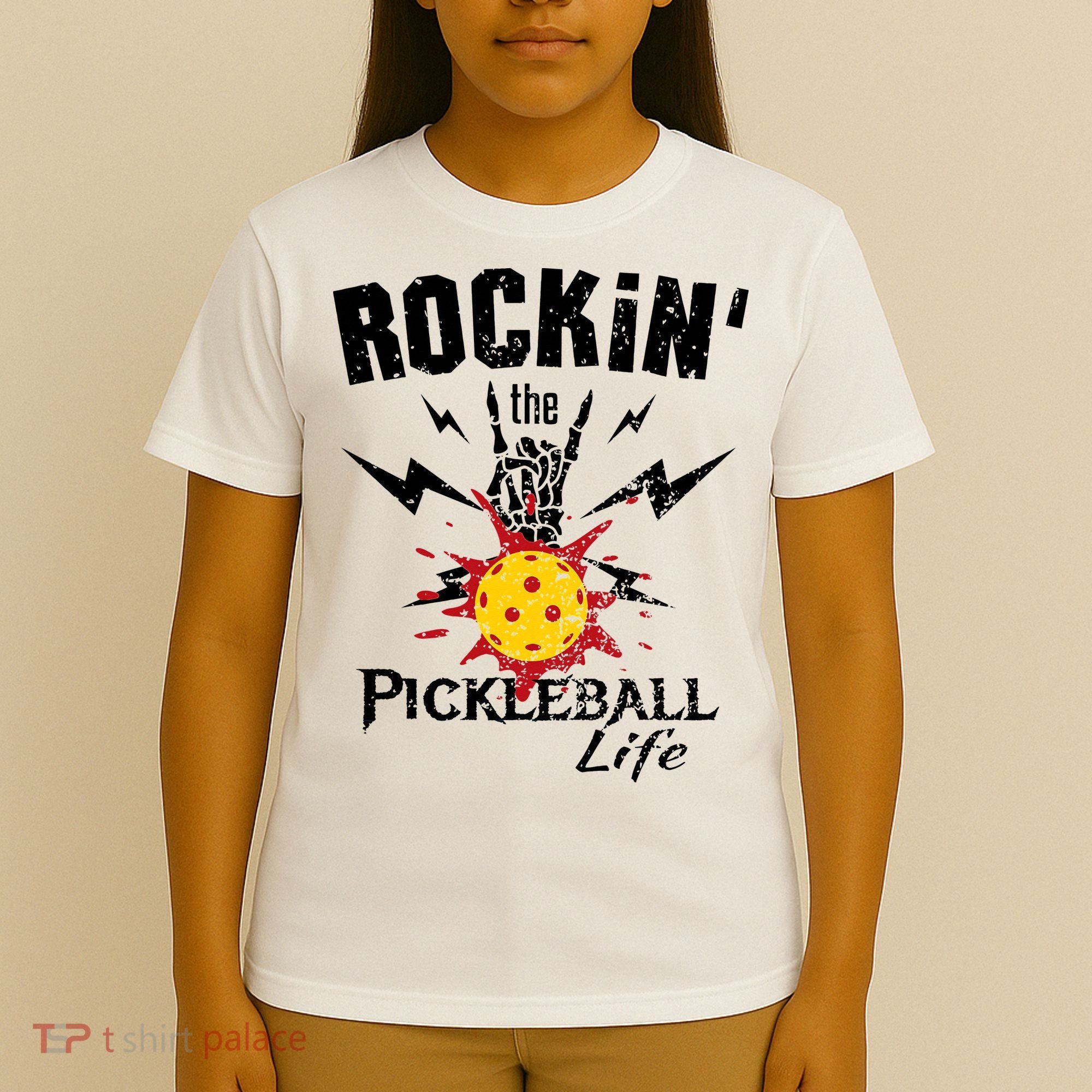 Rockin' the Pickleball Life Vintage T-Shirt