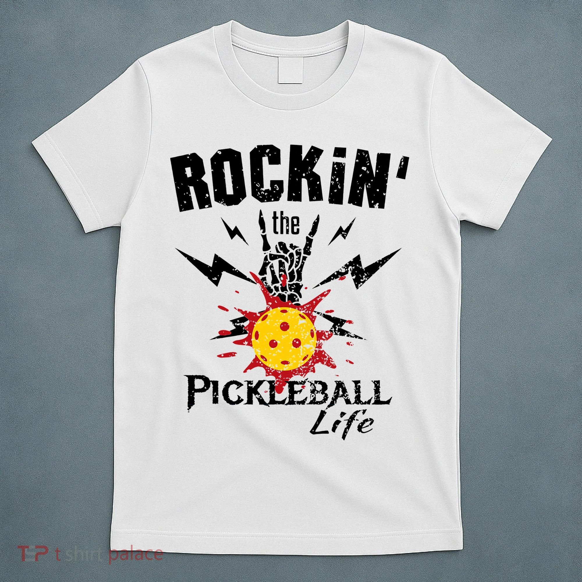 Rockin' the Pickleball Life Vintage T-Shirt