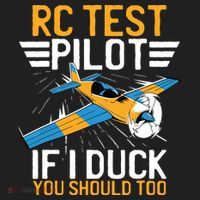 Rc Test Pilot If I Duck You Should Too Model Aircraft Pilot Women's Sweatshirt thumb 2