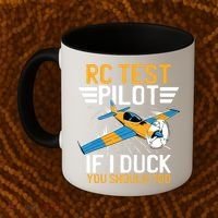 Rc Test Pilot If I Duck You Should Too Model Aircraft Pilot Coffee Mug thumb 2
