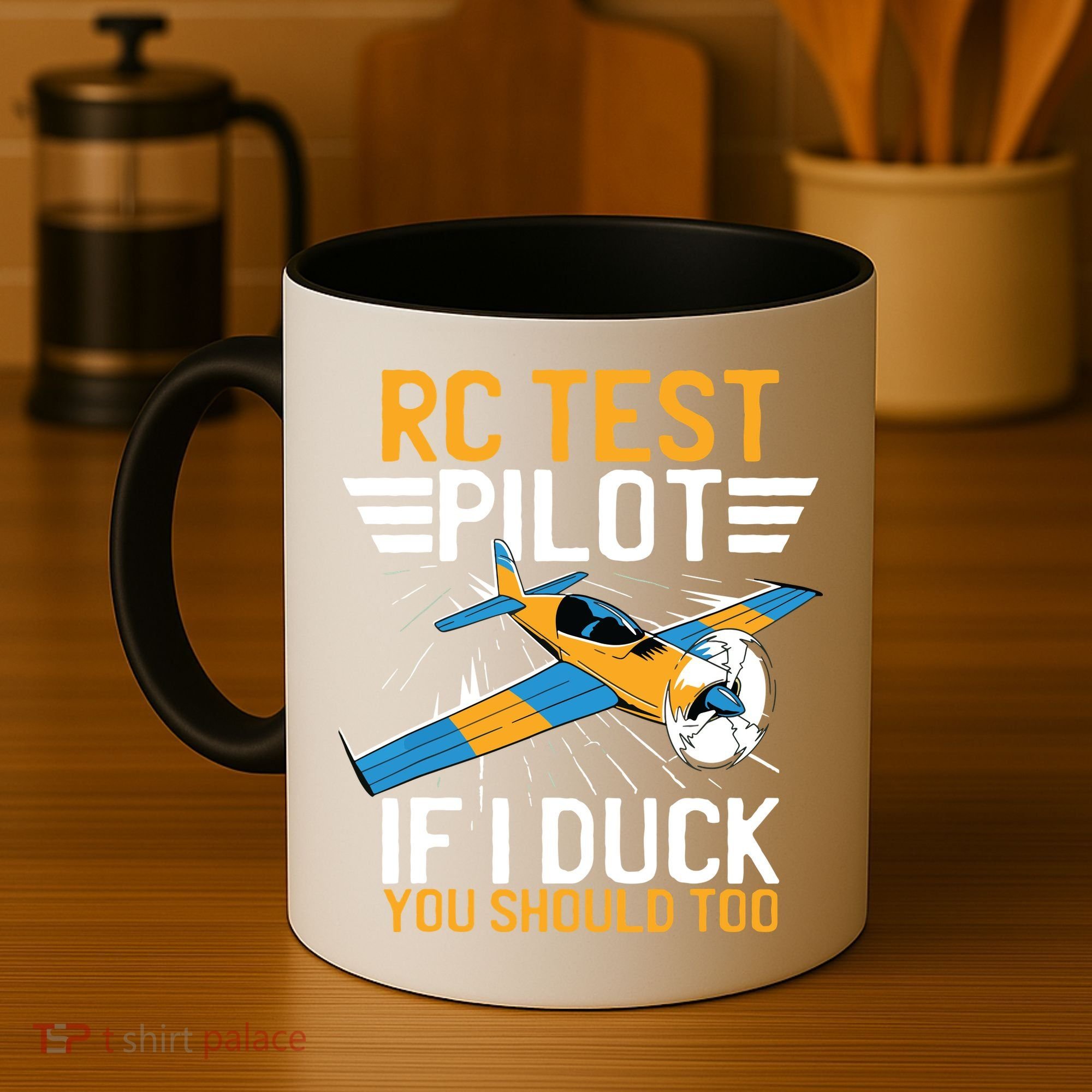 Rc Test Pilot If I Duck You Should Too Model Aircraft Pilot Coffee Mug
