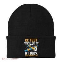 Rc Test Pilot If I Duck You Should Too Model Aircraft Pilot Beanie thumb 0