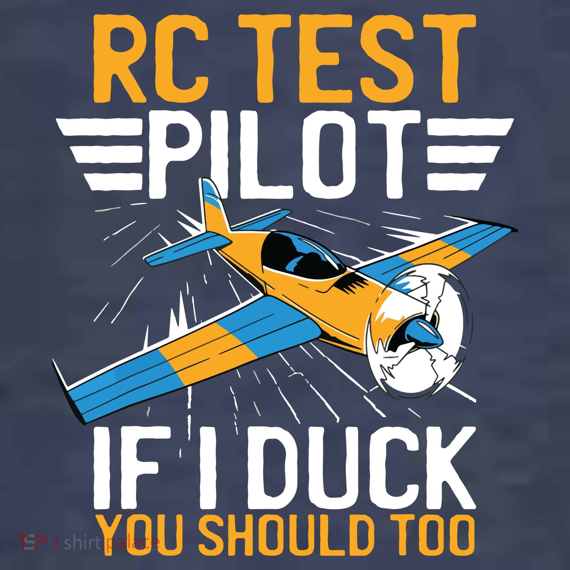 Rc Test Pilot If I Duck You Should Too Model Aircraft Pilot Tank Top