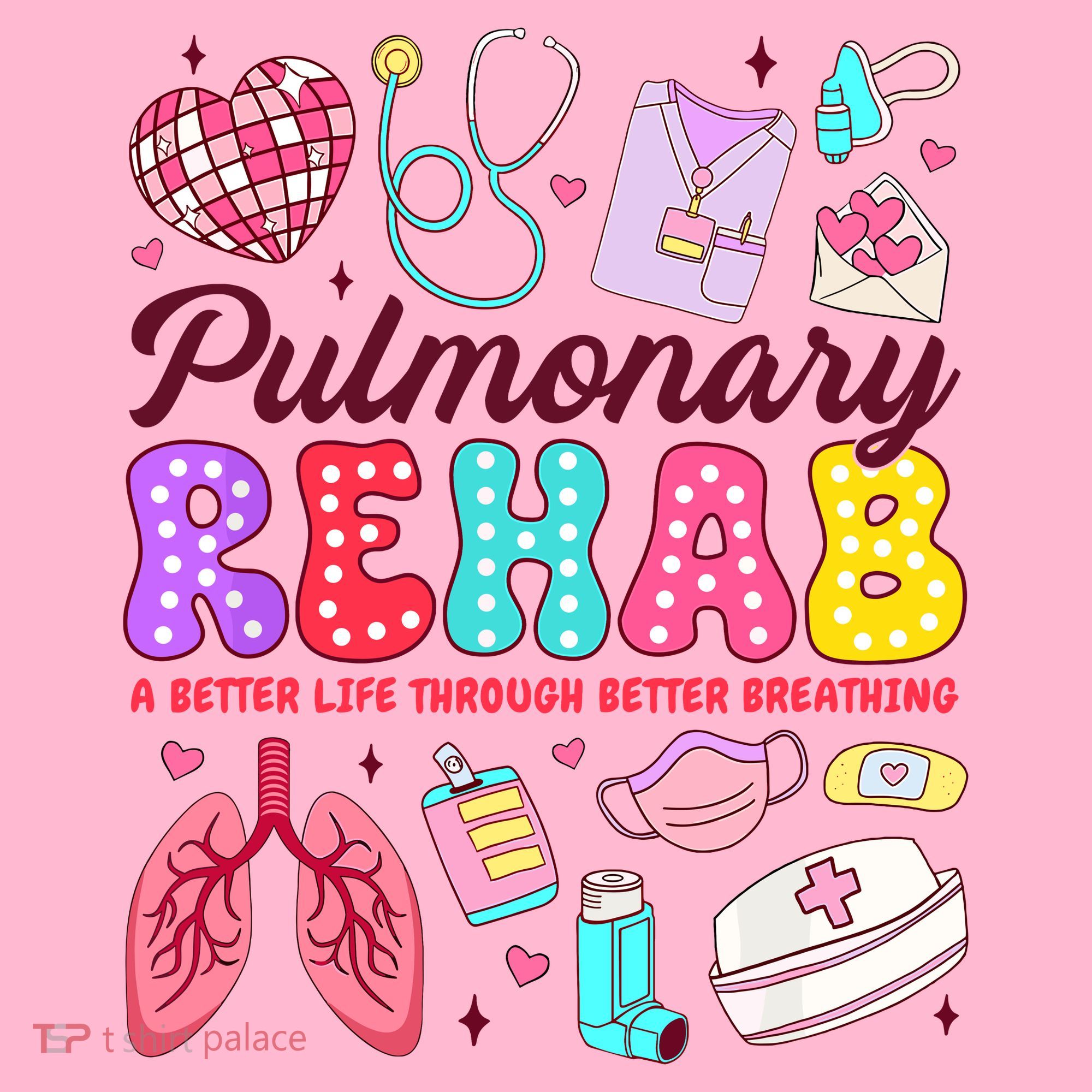 Respiratory Therapist Pulmonary Rehab Rehabilitation Coaster