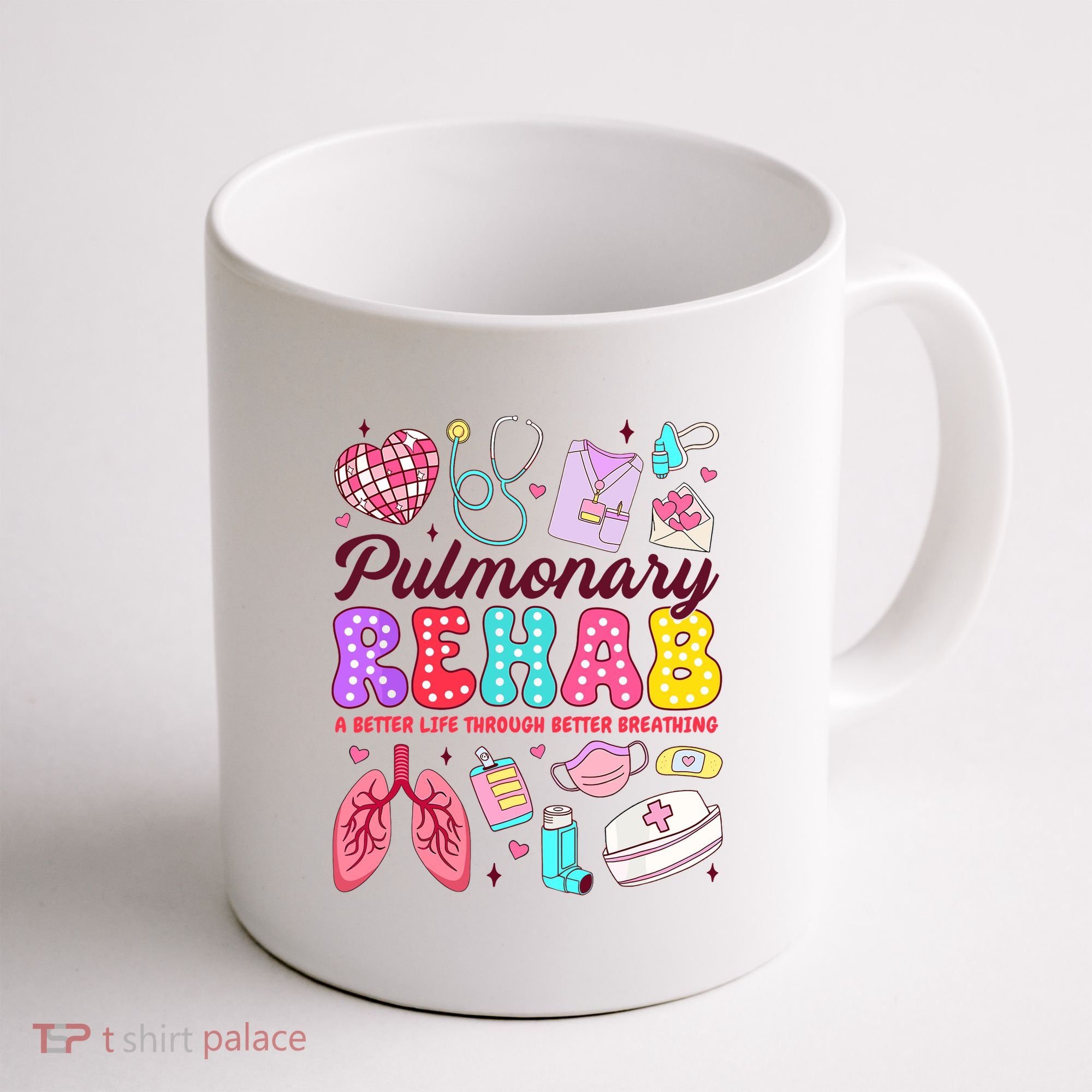 Respiratory Therapist Pulmonary Rehab Rehabilitation Coffee Mug