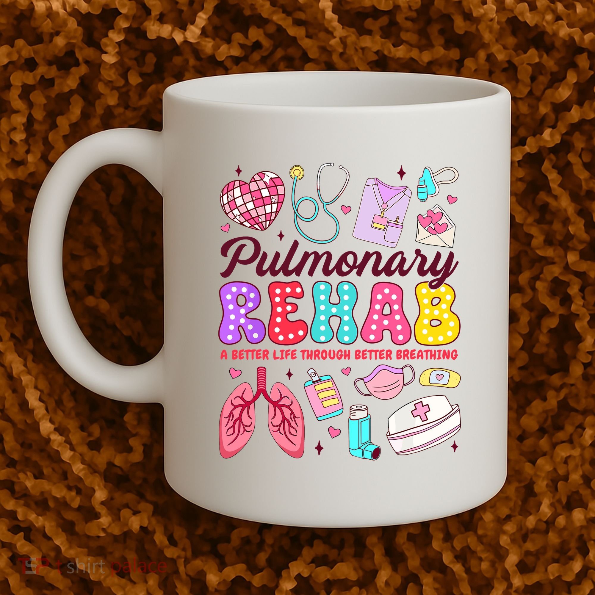 Respiratory Therapist Pulmonary Rehab Rehabilitation Coffee Mug