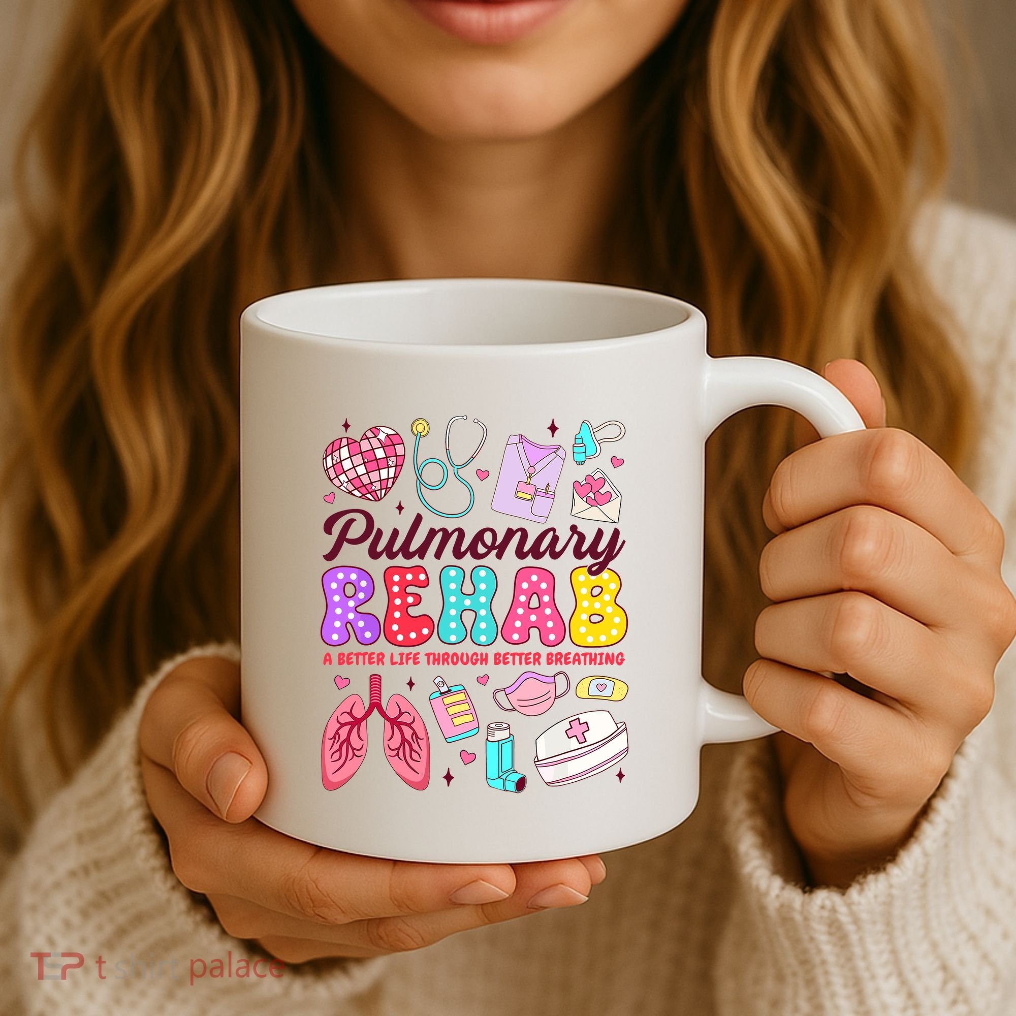 Respiratory Therapist Pulmonary Rehab Rehabilitation Coffee Mug