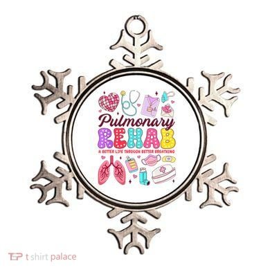 Respiratory Therapist Pulmonary Rehab Rehabilitation Ornament