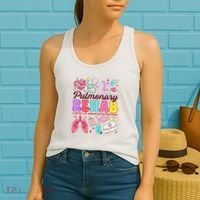 Respiratory Therapist Pulmonary Rehab Rehabilitation Women's Tank Top thumb 2