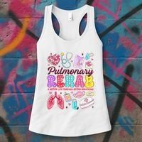 Respiratory Therapist Pulmonary Rehab Rehabilitation Women's Tank Top thumb 3