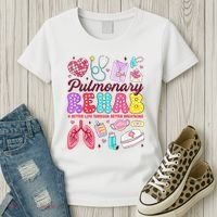 Respiratory Therapist Pulmonary Rehab Rehabilitation Women's T-Shirt thumb 3