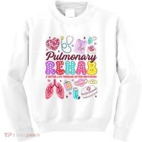 Respiratory Therapist Pulmonary Rehab Rehabilitation Kids Sweatshirt thumb 0
