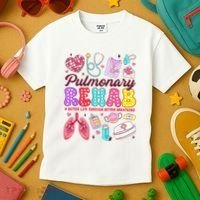 Respiratory Therapist Pulmonary Rehab Rehabilitation Kids T-Shirt thumb 3