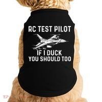 RC Test Pilot If I Duck You Should Too RC Airplane Pilot Doggie Tank thumb 0