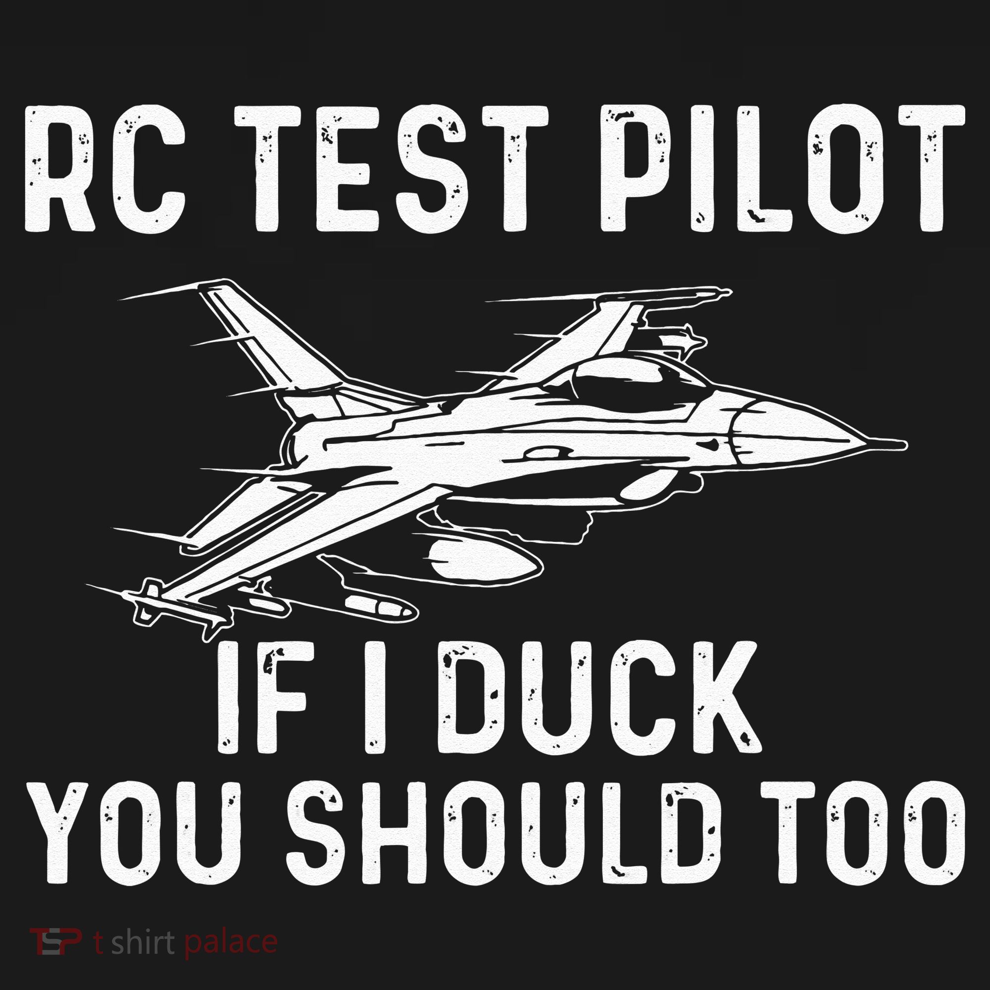 RC Test Pilot If I Duck You Should Too RC Airplane Pilot USA-Made Doggie Bandana