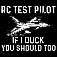RC Test Pilot If I Duck You Should Too RC Airplane Pilot Hoodie thumb 7