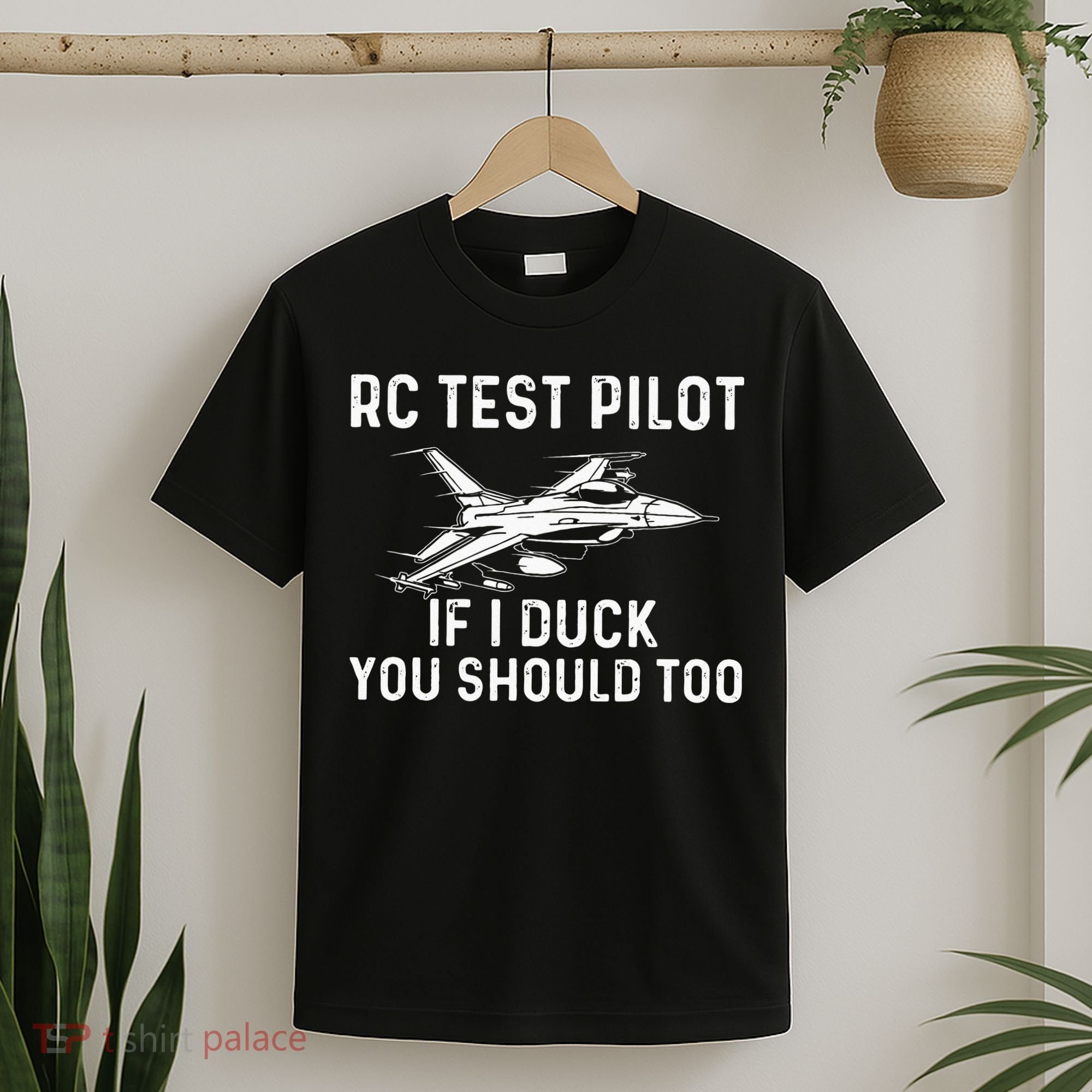 RC Test Pilot If I Duck You Should Too RC Airplane Pilot T-Shirt