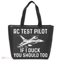 RC Test Pilot If I Duck You Should Too RC Airplane Pilot Tote Bag thumb 0