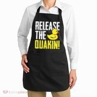 Release The Quackin! Graphic Rubber Duck Funny Apron thumb 2