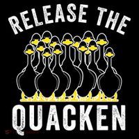 Release The Quacken, Farmer, Duck Lover, Funny Animal Lover Coffee Mug thumb 5