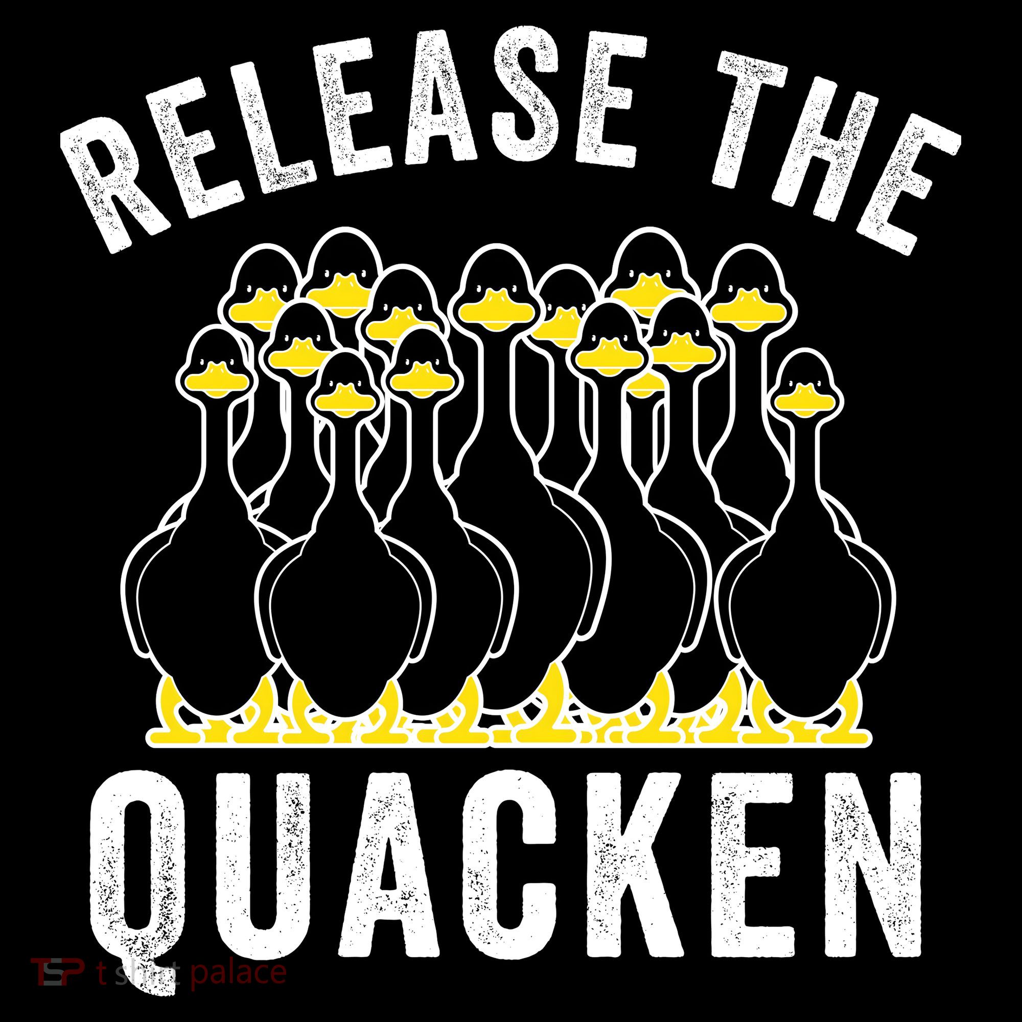 Release The Quacken, Farmer, Duck Lover, Funny Animal Lover Coffee Mug