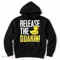 Release The Quackin! Graphic Rubber Duck Hoodie thumb 0