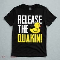 Release The Quackin! Graphic Rubber Duck T-Shirt thumb 5