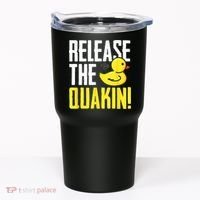 Release The Quackin! Graphic Rubber Duck Tumbler thumb 0