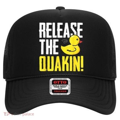 Release The Quackin! Graphic Rubber Duck Hat