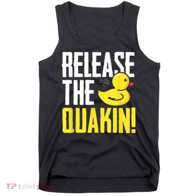 Release The Quackin! Graphic Rubber Duck Tank Top