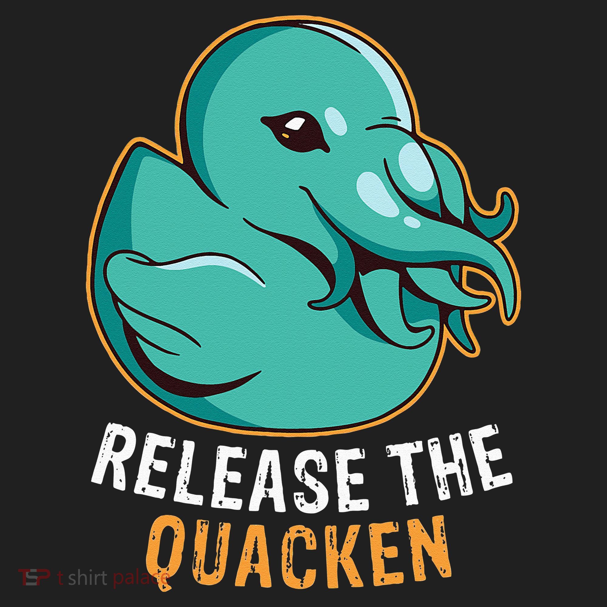 Release the Quacken a Funny Kraken Duck Hat
