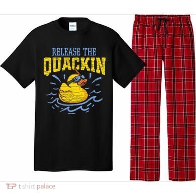 Release The Quackin Rubber Duck Pajama Set