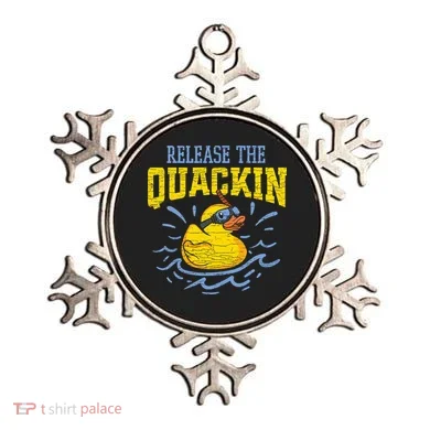 Release The Quackin Rubber Duck Ornament