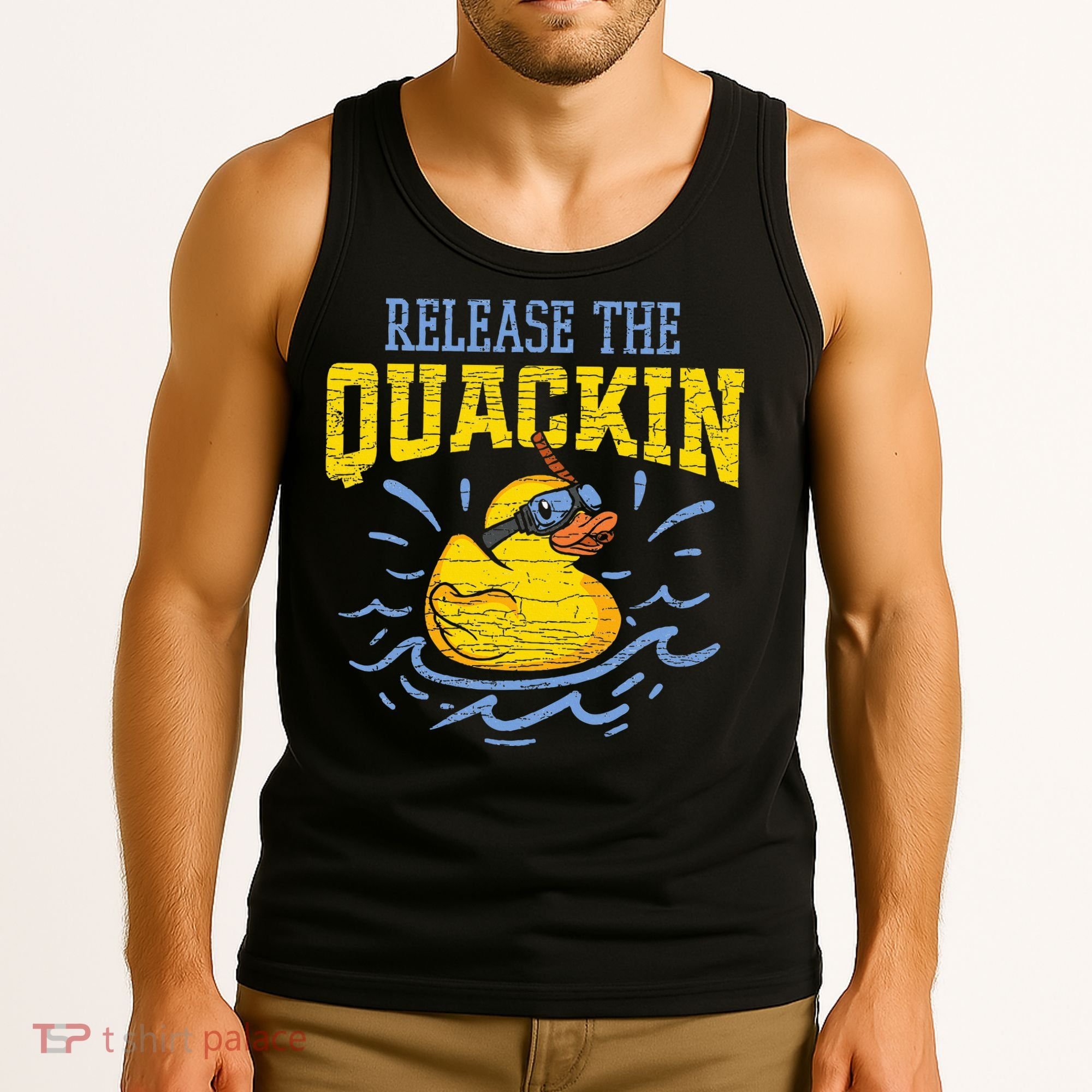 Release The Quackin Rubber Duck Tank Top