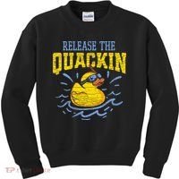 Release The Quackin Rubber Duck Kids Sweatshirt thumb 0
