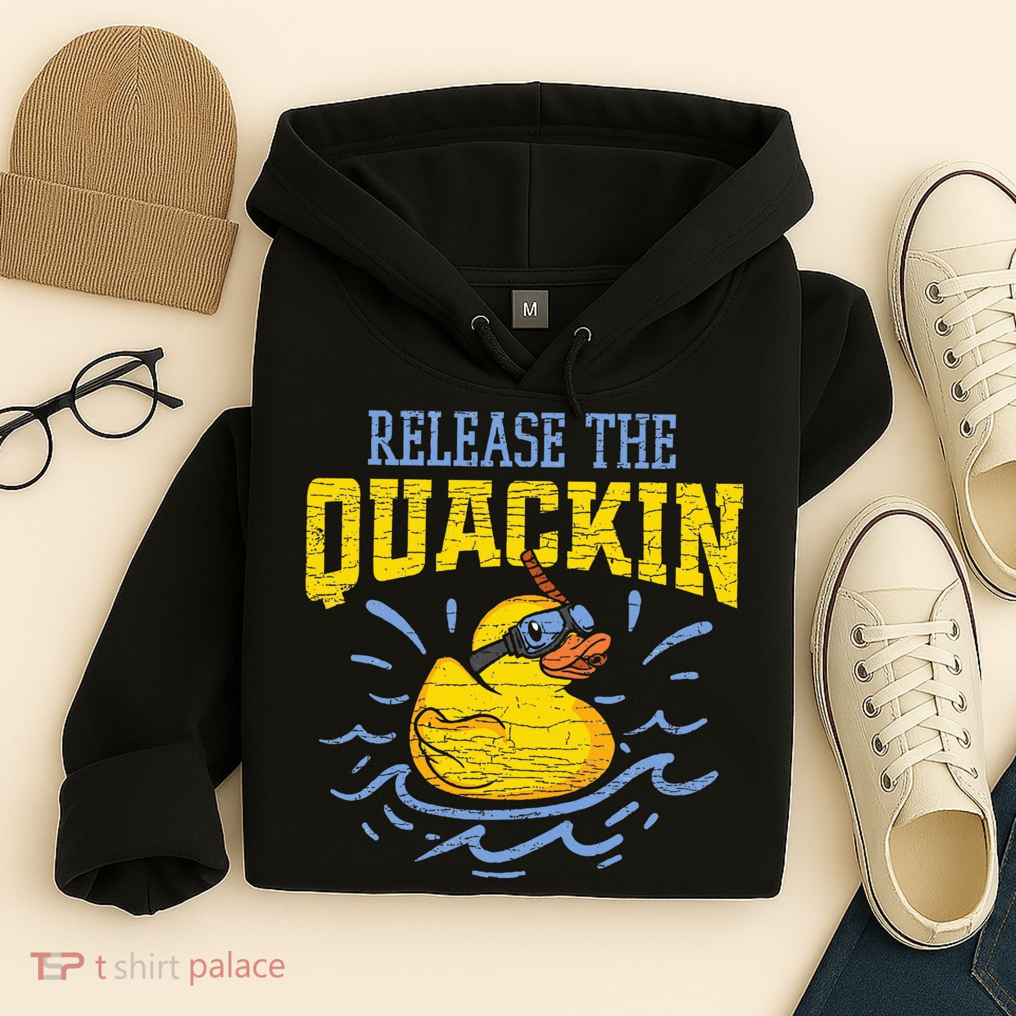 Release The Quackin Rubber Duck Hoodie
