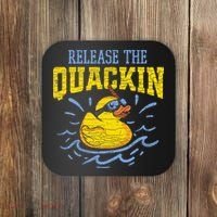 Release The Quackin Rubber Duck Coaster thumb 0