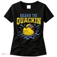 Release The Quackin Rubber Duck Women's T-Shirt thumb 0